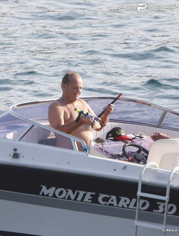 Jack Nicholson en vacances sur la Côte d'Azur