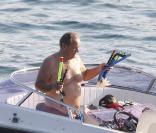 Jack Nicholson en vacances sur la Côte d'Azur
