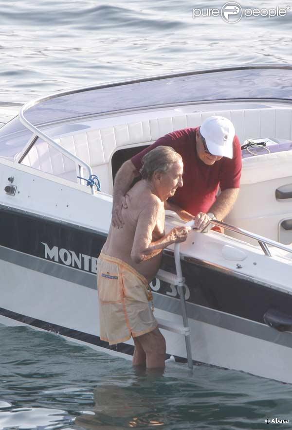 Jack Nicholson en vacances sur la Côte d'Azur