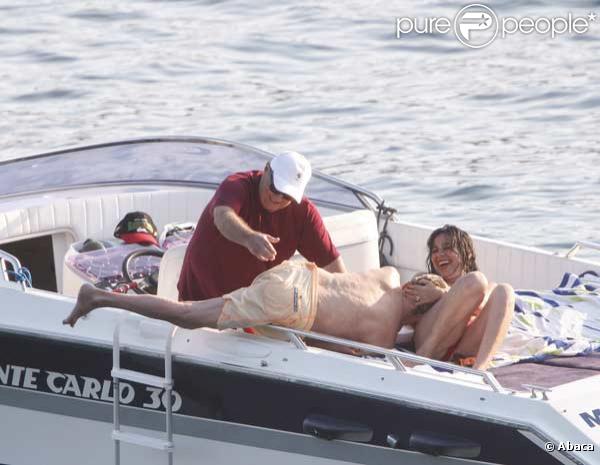 Jack Nicholson en vacances sur la Côte d'Azur