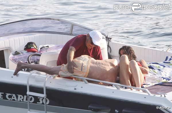 Jack Nicholson en vacances sur la Côte d'Azur