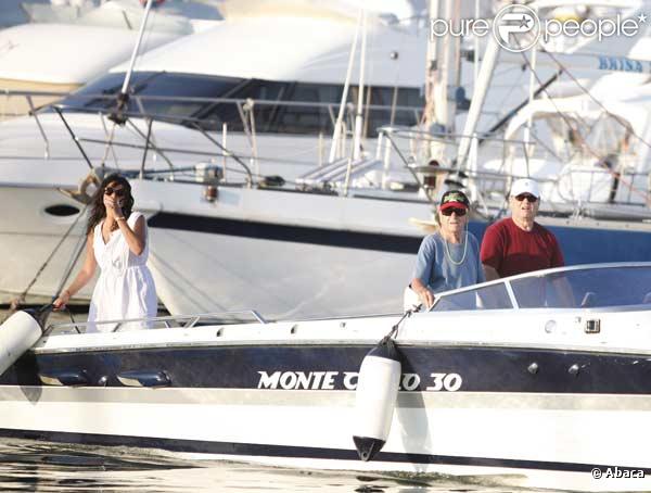 Jack Nicholson en vacances sur la Côte d'Azur