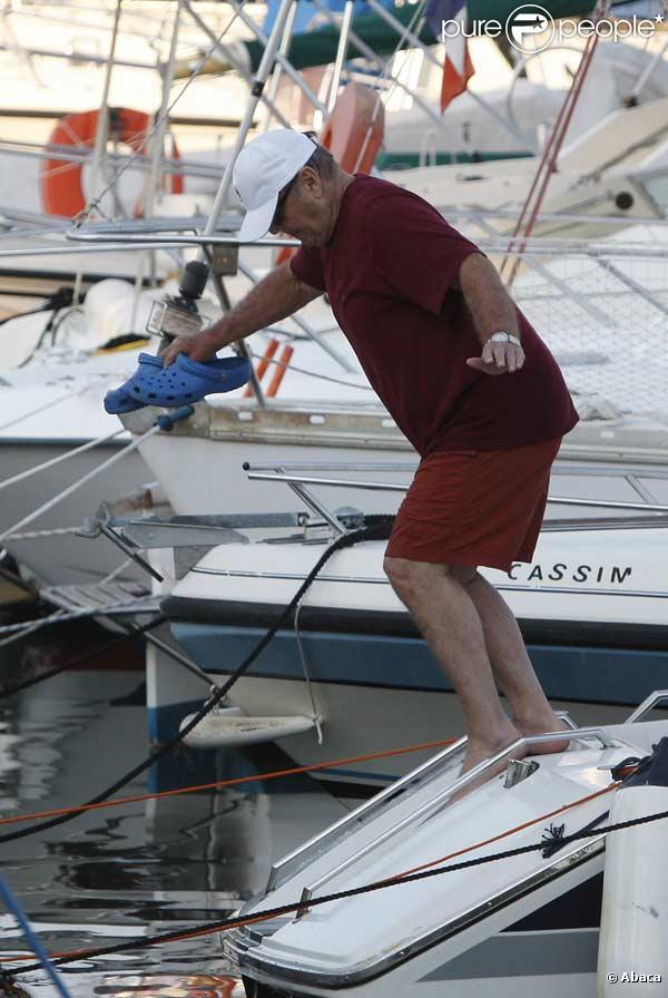 Jack Nicholson en vacances sur la Côte d'Azur
