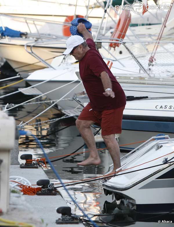 Jack Nicholson en vacances sur la Côte d'Azur