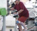 Jack Nicholson en vacances sur la Côte d'Azur