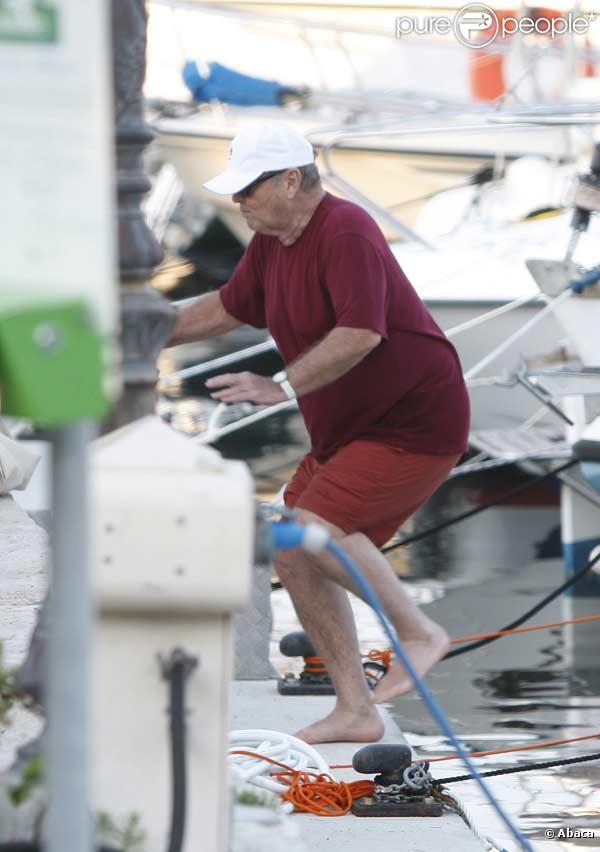 Jack Nicholson en vacances sur la Côte d'Azur