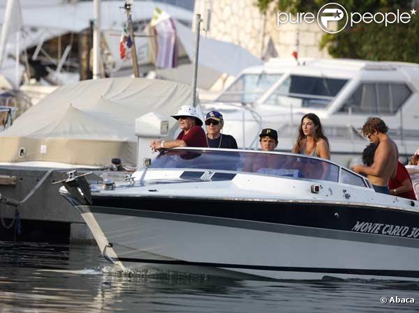Jack Nicholson en vacances sur la Côte d'Azur