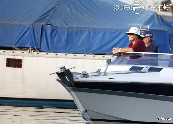 Jack Nicholson en vacances sur la Côte d'Azur