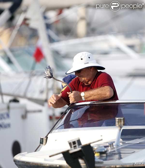 Jack Nicholson en vacances sur la Côte d'Azur
