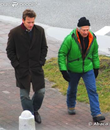Ewan McGregor et Roman Polanski, sur le tournage de  L'homme de l'ombre  !