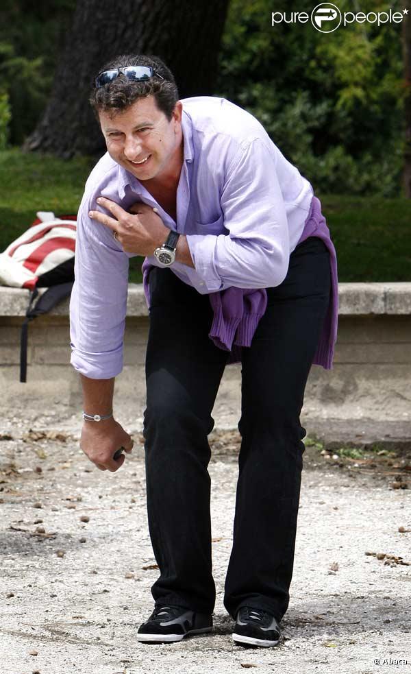 Pascal Bataille au Grand Prix de la Pétanque arcachonaise le 2 août 2009
