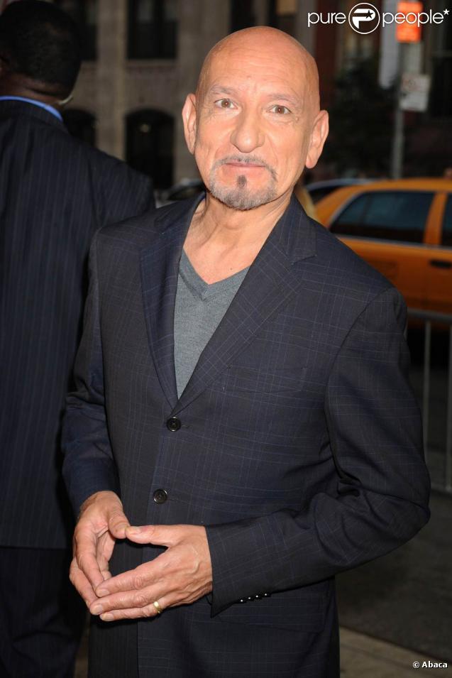 Ben Kingsley, à l'occasion de l'avant-première d' Inglourious Basterds , au SVA Theatre de New York, le 17 août 2009 !