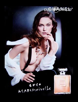 Keira Knightley pose pour la nouvelle affiche Coco Mademoiselle de Chanel