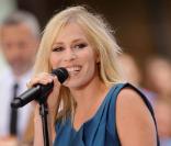 Natasha Bedingfield chante au NBC Today Show, à New York. 21/08/09