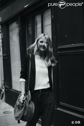 Mamie Gummer pour la collection automne/hivers 2009/2010 de Gérard Darel