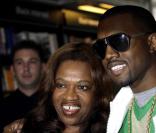 Kanye West et sa mère