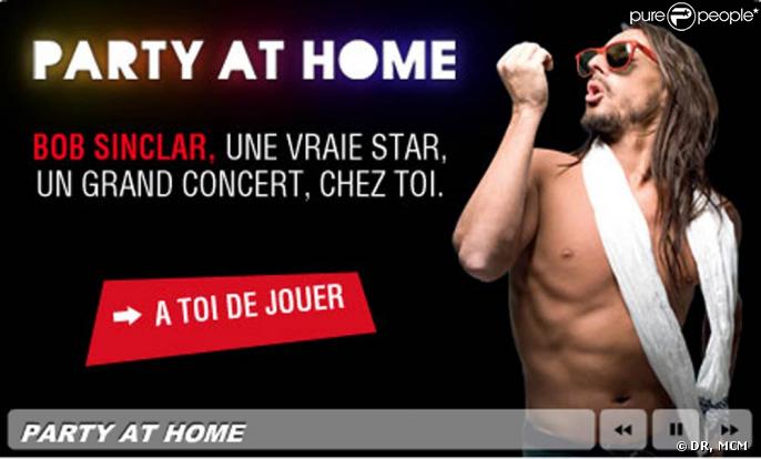 Bob Sinclar jouera chez vous dans le cadre d'une émission de MCM