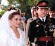 Rania de Jordanie le jour de son union avec le roi Abdullah de Jordanie en 1993 