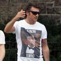 Le très tatoué Christian Vieri en mode shopping... avec tous ses potes à Manhattan !