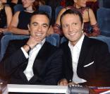 Nikos Aliagas et Arthur en 2003 