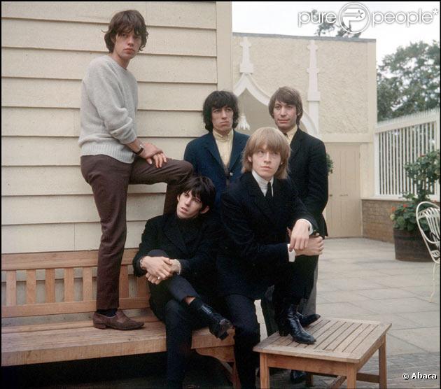 Brian Jones avec les Rolling Stones en 1964