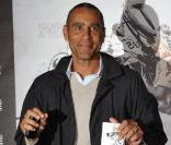 Richard Dacoury au cinéma Publicis, sur les Champs-Elysées, à l'occasion de l'avant-première de  More than a Game , le documentaire consacré à LeBron James, à Paris, le 2 septembre 2009 !