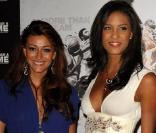 Rachel Legrain-Trapani et Chloé Mortaud au cinéma Publicis, sur les Champs-Elysées, à l'occasion de l'avant-première de  More than a Game , le documentaire consacré à LeBron James, à Paris, le 2 septembre 2009 !
