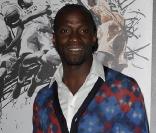 Claude Makelele au cinéma Publicis, sur les Champs-Elysées, à l'occasion de l'avant-première de  More than a Game , le documentaire consacré à LeBron James, à Paris, le 2 septembre 2009 !