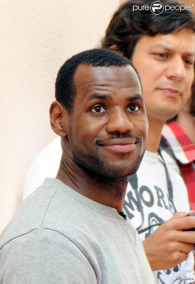 LeBron James, à Paris, le 2 septembre 2009 !