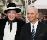 Geneviève de Fontenay et son fils Xavier lors de la cérémonie d'ouverture du Festival de Deauville le 4 septembre 2009