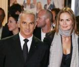 Alain Terzian et sa femme Brune au festival du film à Deauville en 2008 