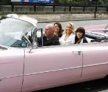 Mel C, Bananarama et Gloria Hunniford à la conférence de presse pour le lancement de l'événement Pinktober. 07/09/09      