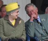 La famille royale britannique (Elizabeth II et le prince Philip, le prince Charles, la princesse Anne) ont assisté, comme le veut la tradition, aux Jeux de Braemar, le 5 septembre 2009