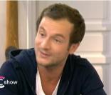 Jérémy Michalak lors de la première de C à vous sur France 5, le 7/09/09