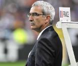 Raymond Domenech, lors du match nul face à la Roumanie, le 5 septembre 2009 !