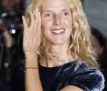 Sandrine Kiberlain arrive à la projection de The Informant au Festival de Deauville, le 9 septembre 2009