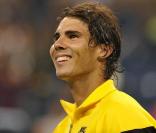 Rafael Nadal lors de sa victoire face à Gaël Monfils, en huitième de finale de l'US Open, le 8 septembre 2009 !