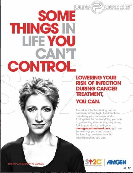 Edie Falco lutte contre le cancer
