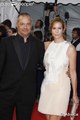 Jean-Pierre Jeunet et sa femme Lisa, à l'occasion de l'avant-première des  Vies Privées de Pippa Lee  et de l'hommage à Robin Wright, à l'occasion du 35e Festival de Deauville, le 10 septembre 2009.