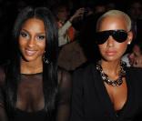 Ciara et Amber Rose lors du défilé de la créatrice Nicole Miller, le 11 septembre 2009