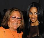 Fern Mallis et Ciara lors du défilé de la créatrice Nicole Miller, le 11 septembre 2009