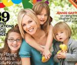Jennie Garth et ses trois filles en couverture de Cookie 