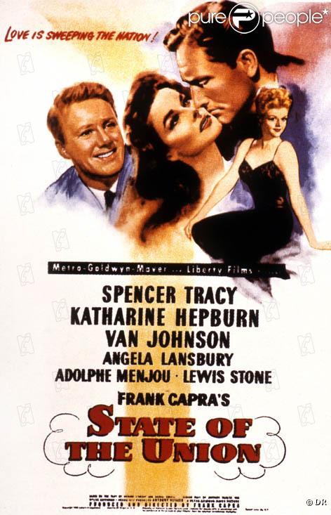Spencer Tracy et Katharine Hepburn dans L'Enjeu (State of The Union) 