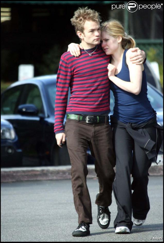 Avril Lavigne et Deryck Whibley