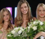 Alexia, Manon et Charlotte à la soirée Elite Model Look au Pavillon Cambon à Paris le 17/09/09.