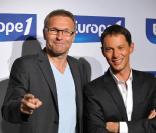 Marc-Olivier Fogiel et son ami Laurent Ruquier 