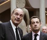 Jacques Chirac et Nicolas Sarkozy