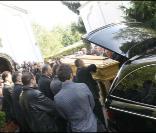 Obsèques de Filip Nikolic, le 24 septembre 2009.