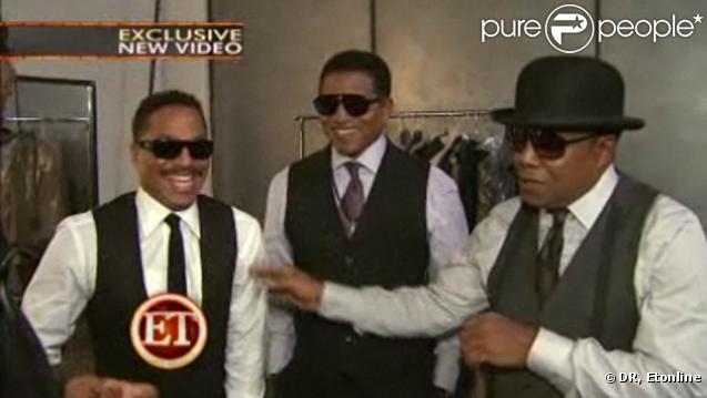 Tito, Marlon et Jackie Jackson préparent leur télé-réalité