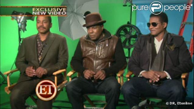 Tito, Marlon et Jackie Jackson préparent leur télé-réalité